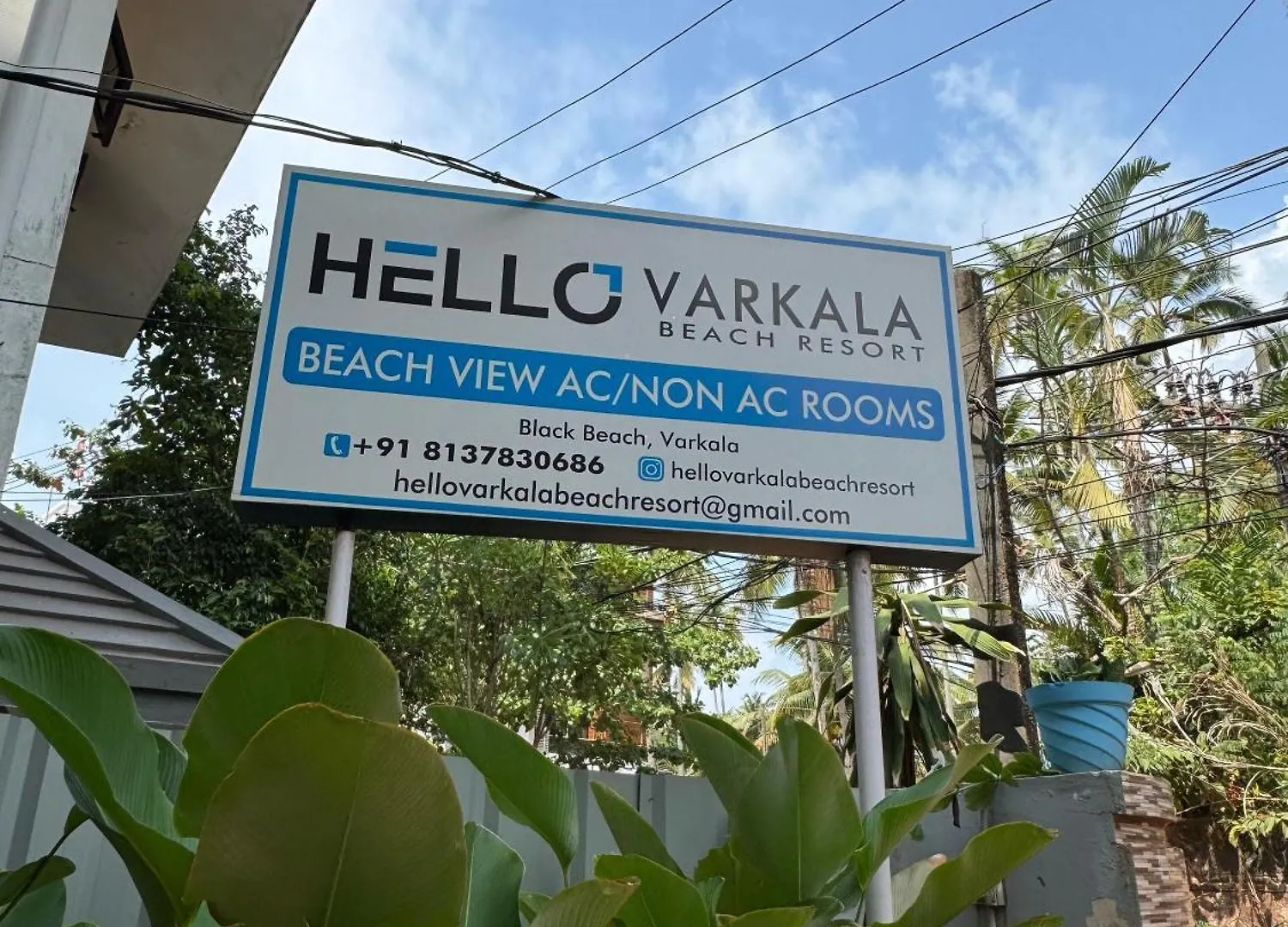 Beach View Balcony Resort By Hello Varkala India